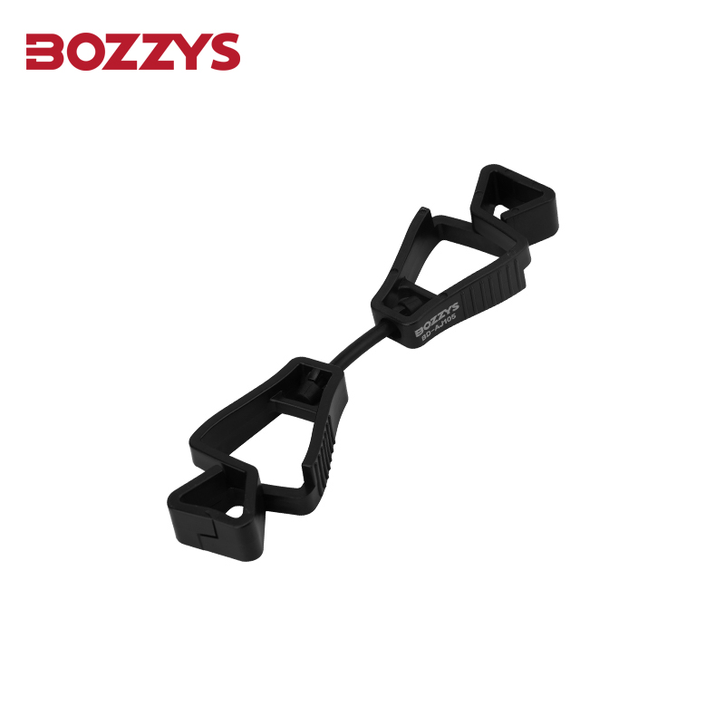 手套夾黑色掛扣新款輕便式塑料手套夾防丟夾戶(hù)外勞保工具手套夾-BD-AJ105