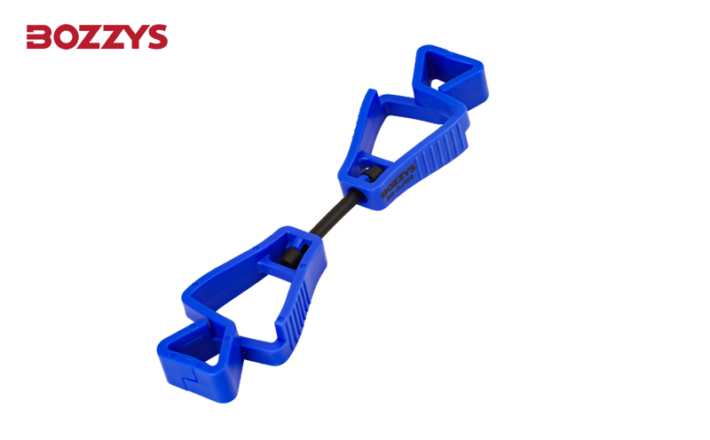 手套夾藍(lán)色掛扣新款輕便式塑料手套夾防丟夾戶(hù)外勞保工具手套夾-BD-AJ103